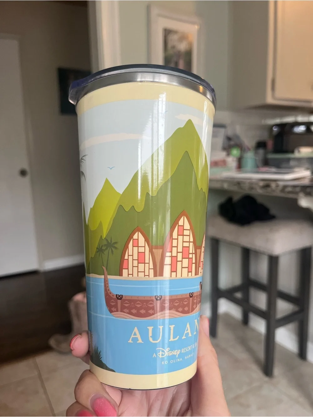 Aulani Disney Resort & Spa Stainless Steel Souvenir Tumbler - Hawaii